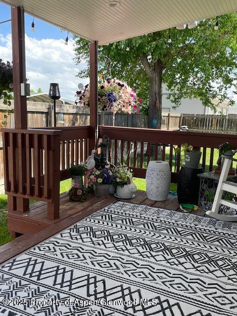 193 Barker Street Craig, CO 81625 - Photo 44 of 50 a view of a bench in the porch