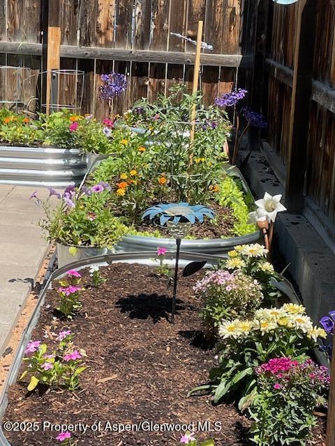 193 Barker Street Craig, CO 81625 - Photo 50 of 50 a bunch of flowers in front of a house