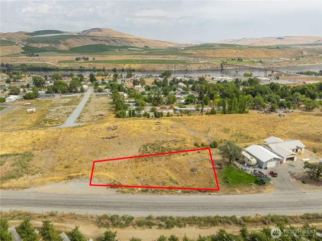 a view of an ocean and beach