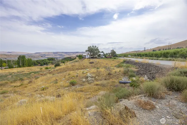a view of lake with mountain