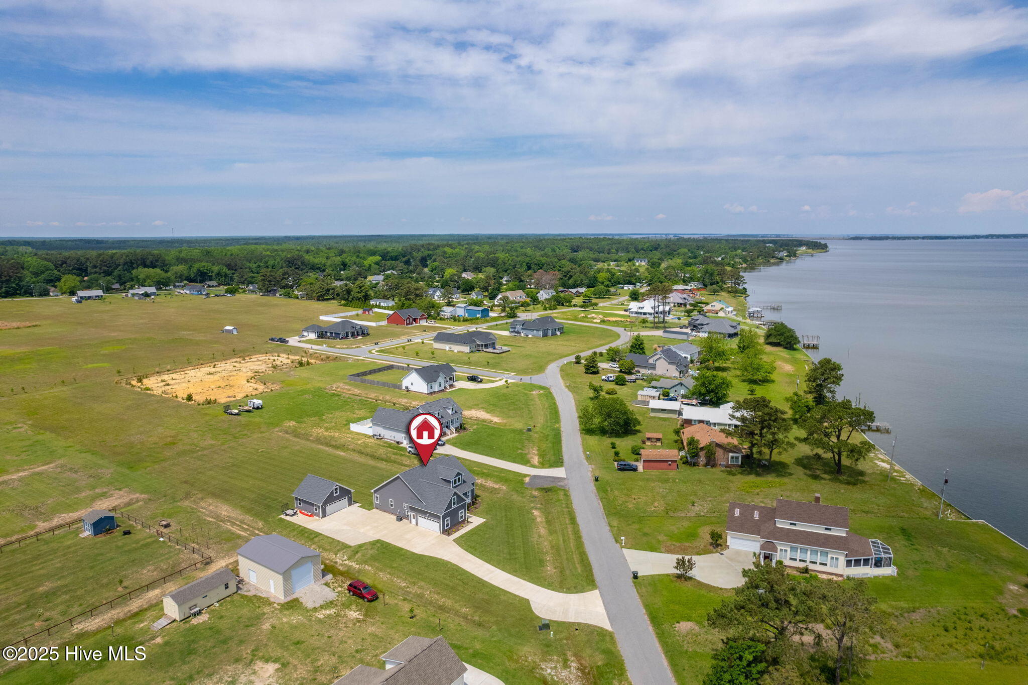 134 Sandy Road Aydlett, NC 27916 - Photo 48 of 55 70-web-or-mls-134-Sandy-Rd-Aerial-Locati