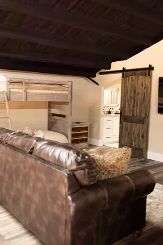 a view of bathroom with dual sinks