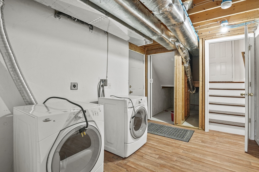 3 Lilac Lane Worcester, MA 01607 - Photo 25 of 30 a utility room with dryer and washer