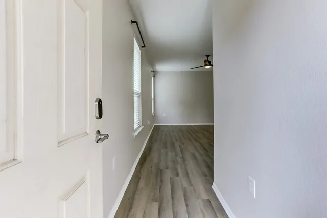 a view of a hallway