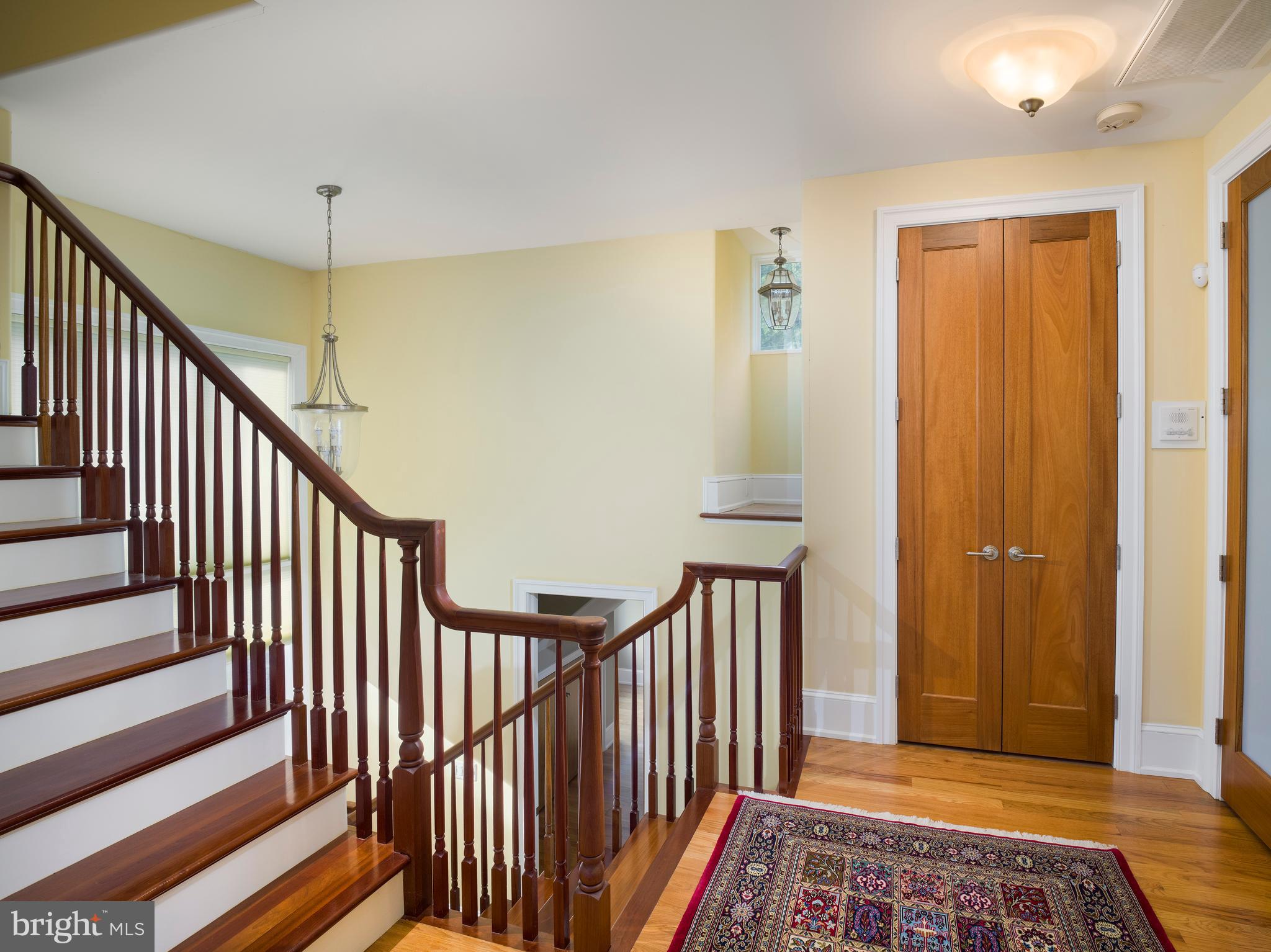 236 River Road Gladwyne, PA 19035 - Photo 28 of 50 a view of entryway with wooden floor and stairs