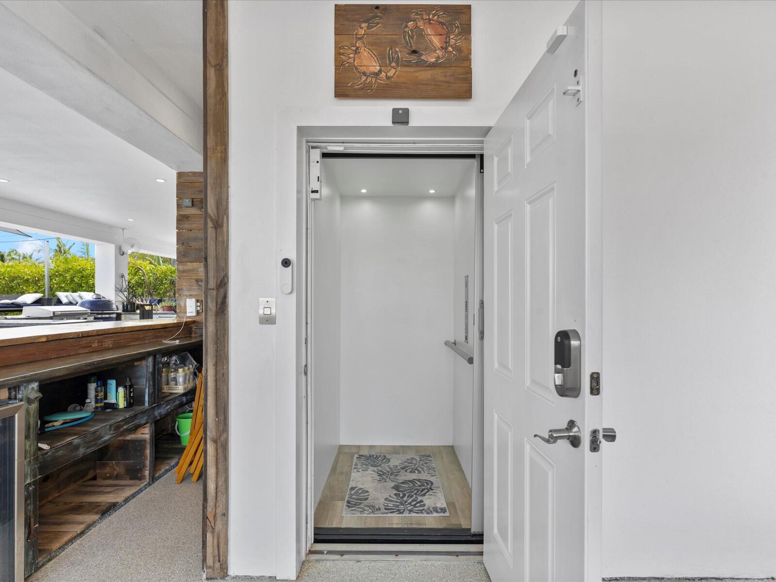 117 La Paloma Road Key Largo, FL 33037 - Photo 19 of 106 Ground Floor Access to 3 Story Elevator