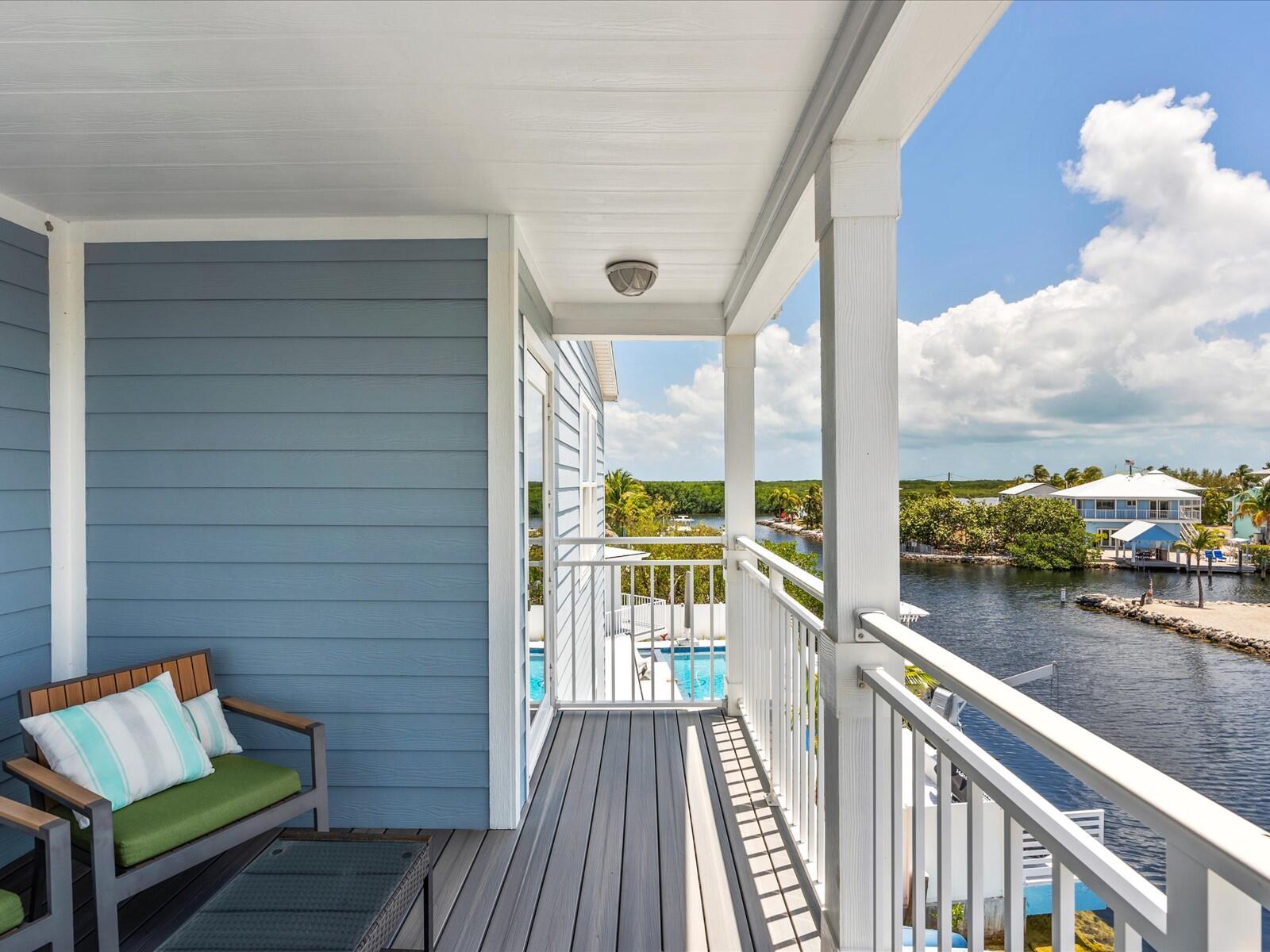 117 La Paloma Road Key Largo, FL 33037 - Photo 78 of 106 3rd Floor Balcony off of Living Room