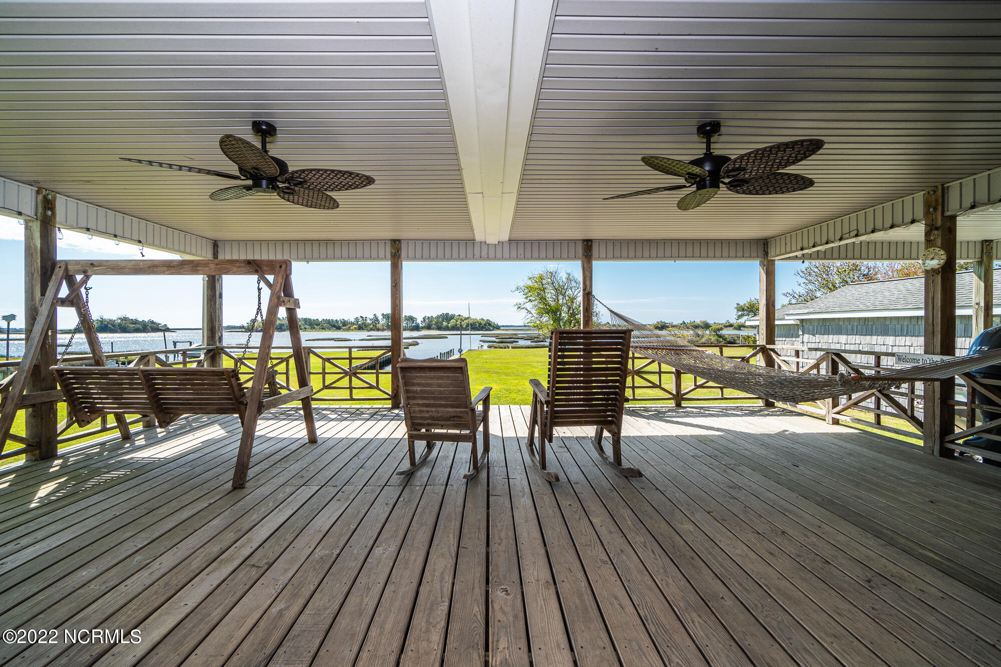 216 Peninsula Manor Road Hubert, NC 28539 - Photo 3 of 54 Back porch of house