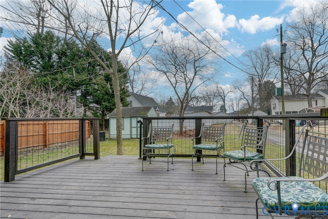 418 4th Street West Point, VA 23181 - Photo 30 of 36 a view of outdoor space with seating area