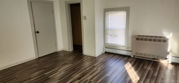 a view of wooden floor in a room