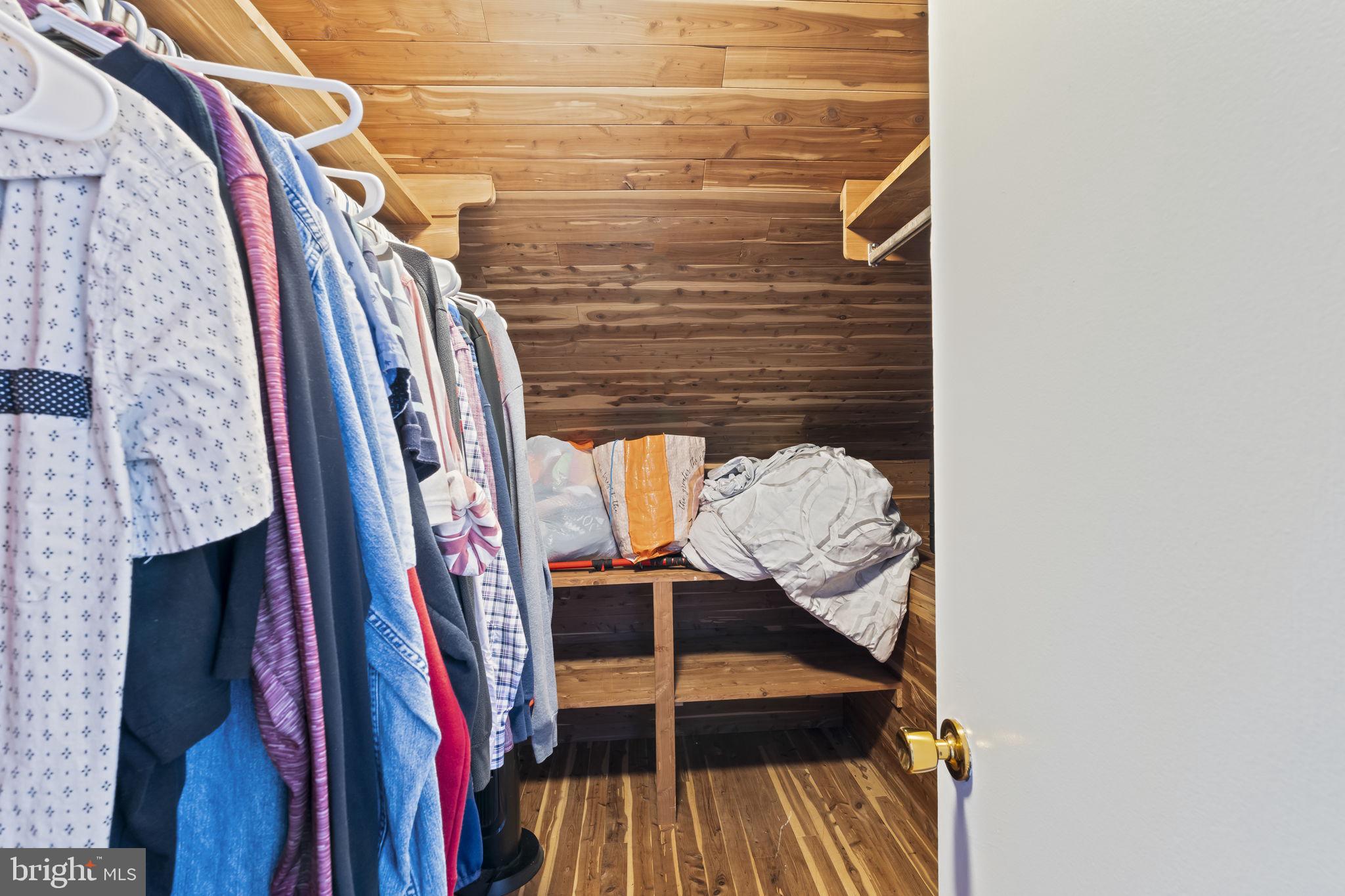 709 Grove Street Haddonfield, NJ 08033 - Photo 24 of 39 a view of walk in closet with clothes and shoes