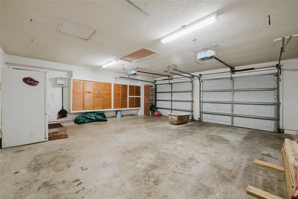 a view of a room with an empty space