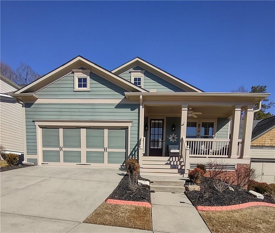 123 Chestnut Drive Canton, GA 30114 - Photo 1 of 1 a front view of a house with a yard