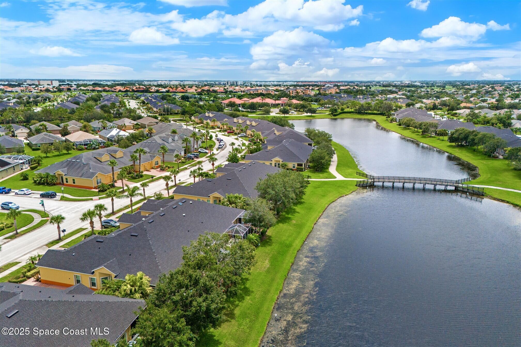 3541 Funston Circle Melbourne, FL 32940 - Photo 51 of 79 Views of Pedestrian Bridge!