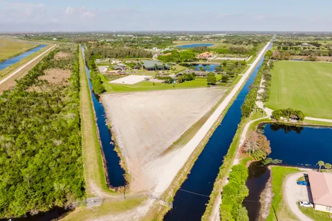 a view of a pool with an outdoor space