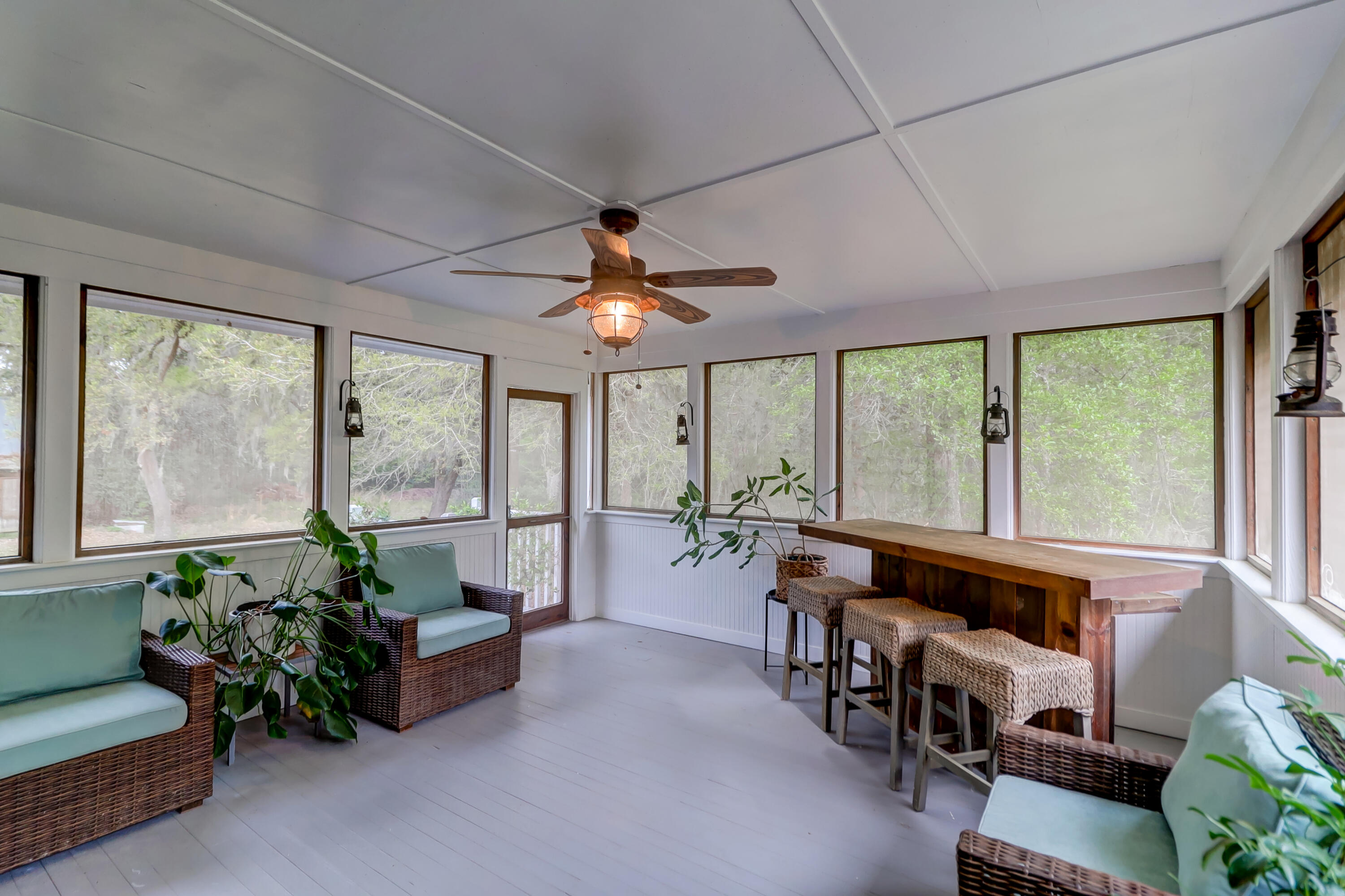 6717 Bears Bluff Road Wadmalaw Island, SC 29487 - Photo 35 of 48 Screened Porch