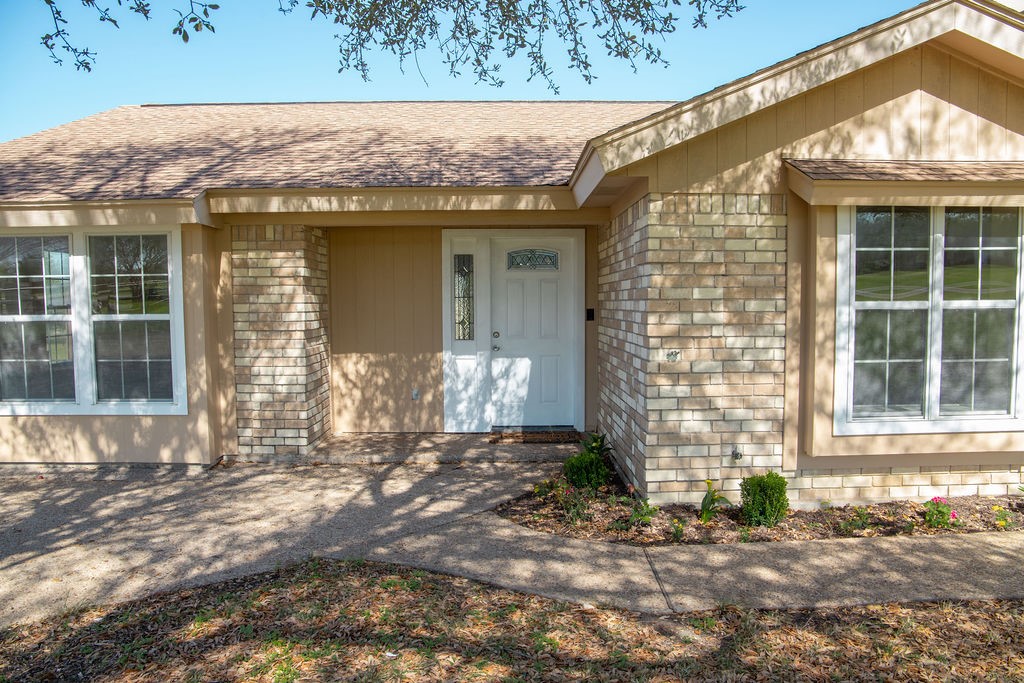 261 Rabbit Hill Lorena, TX 76655 - Photo 4 of 50 a front view of a house with a yard