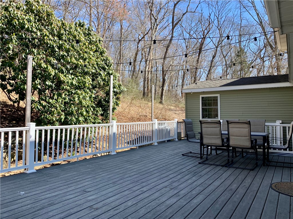 34 Maxson Hill Road Hopkinton, RI 02804 - Photo 31 of 44 ~Back Deck
