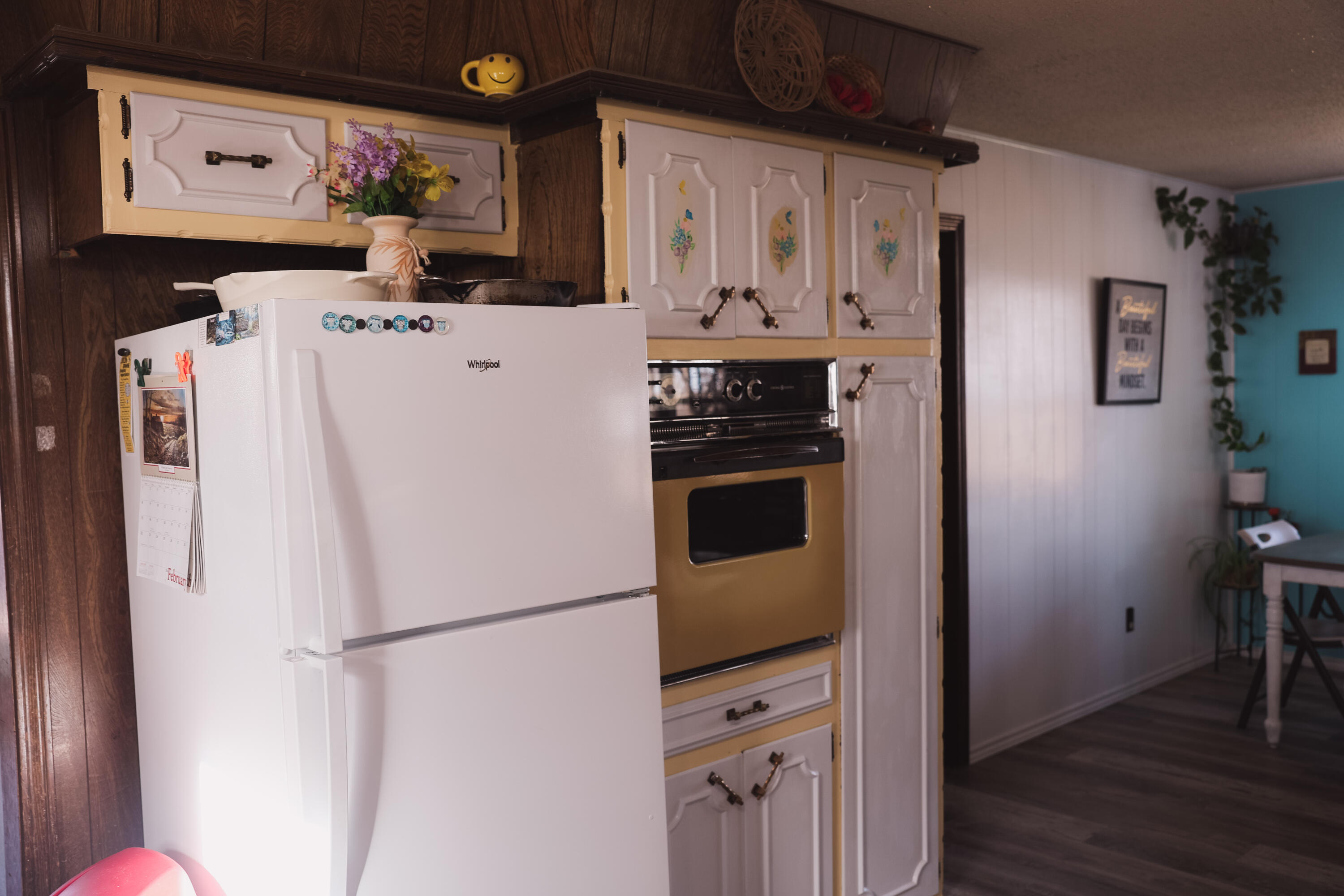 660 County Road K Plainview, TX 79072 - Photo 11 of 66 a white refrigerator freezer sitting inside of a kitchen
