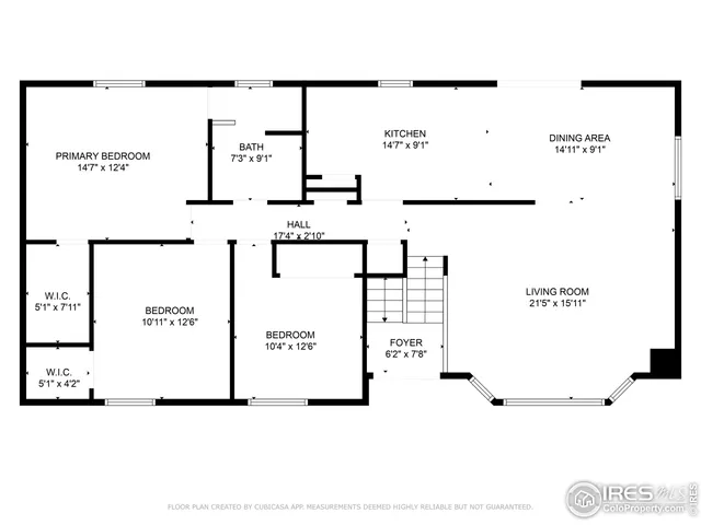 a picture of a floor plan