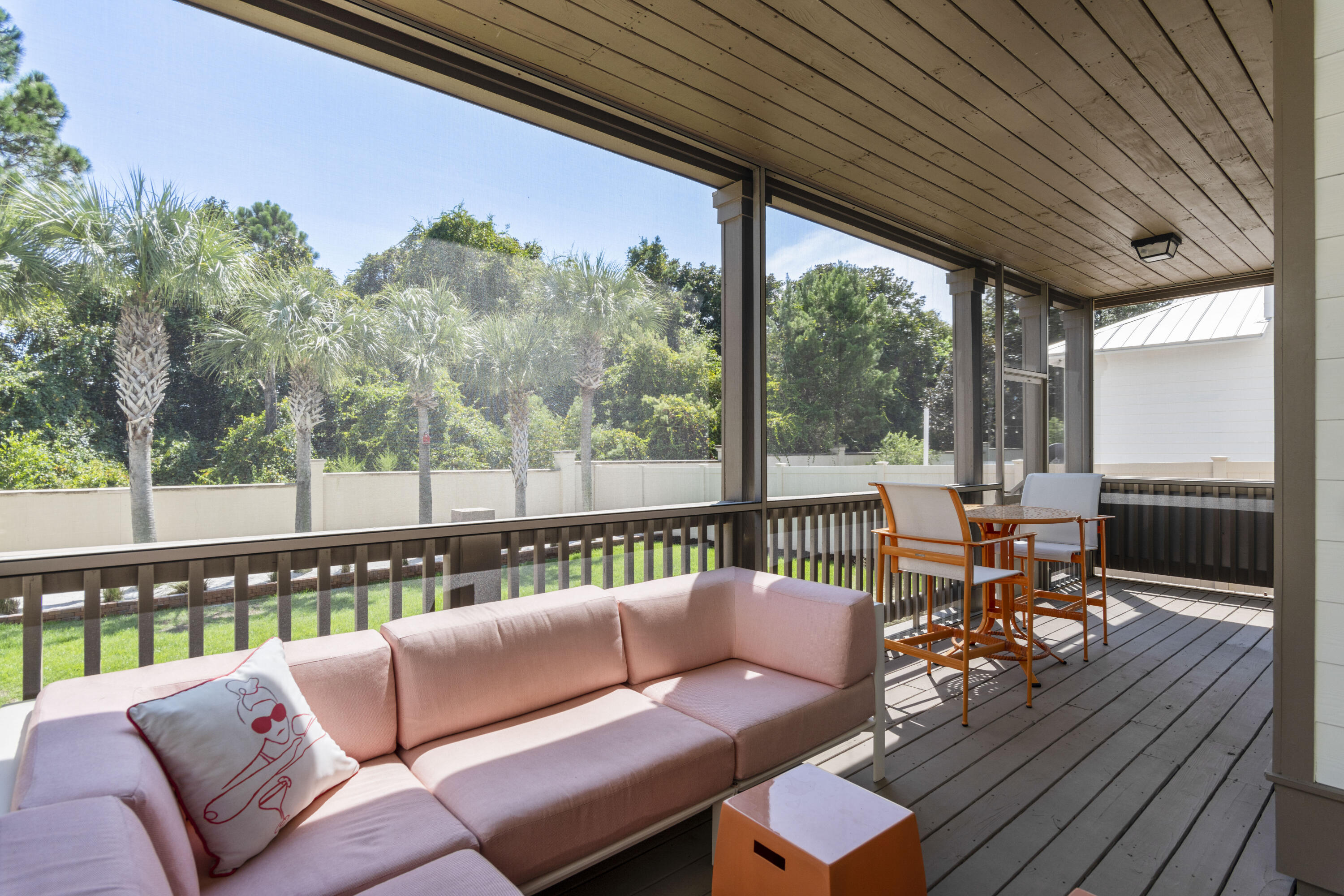 52 Grande Pointe Drive Inlet Beach, FL 32461 - Photo 29 of 48 Screened Porch