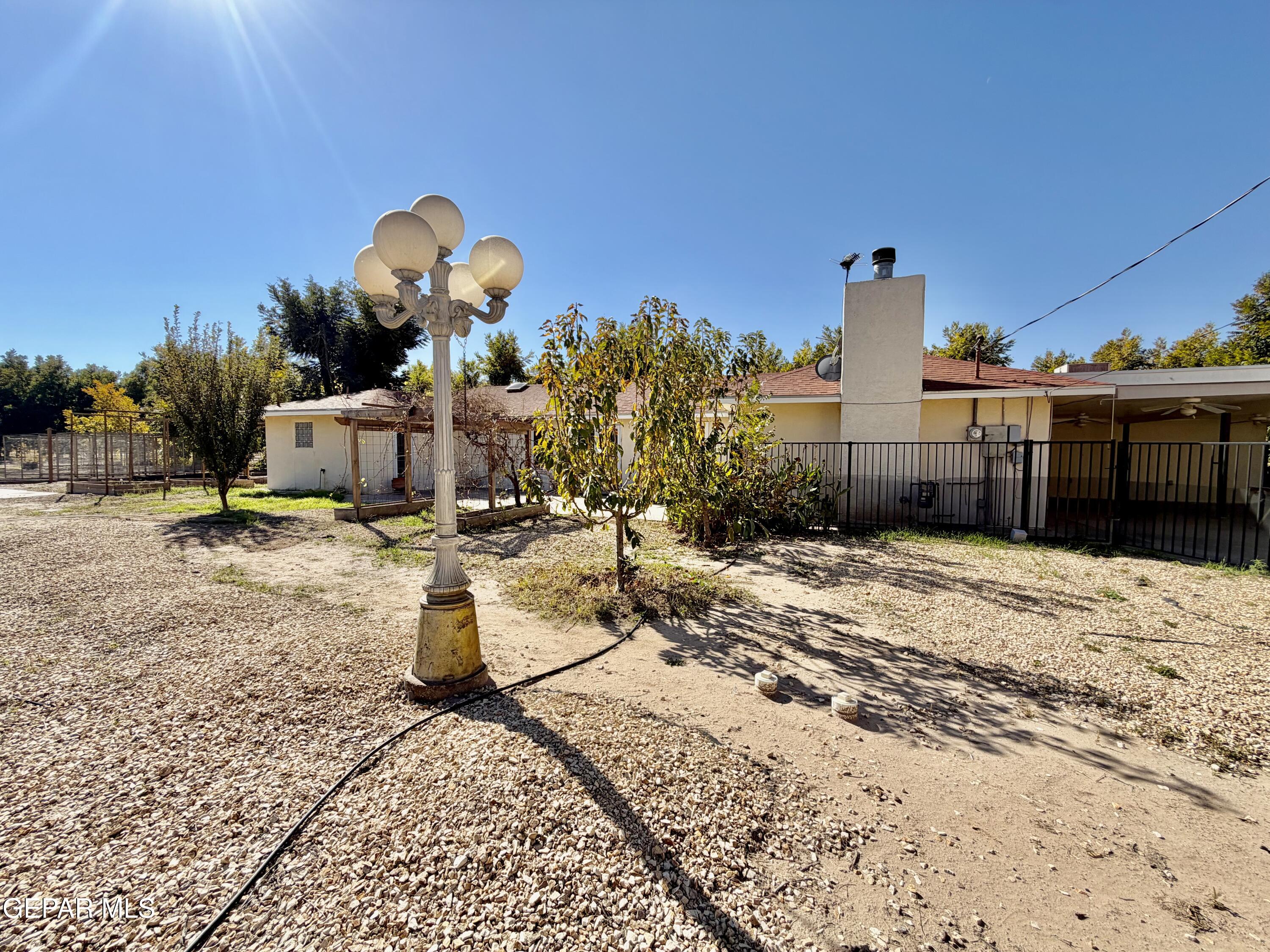 2452 West Ohara Road Anthony, NM 88021 - Photo 46 of 56 a view of a roof deck with potted plants