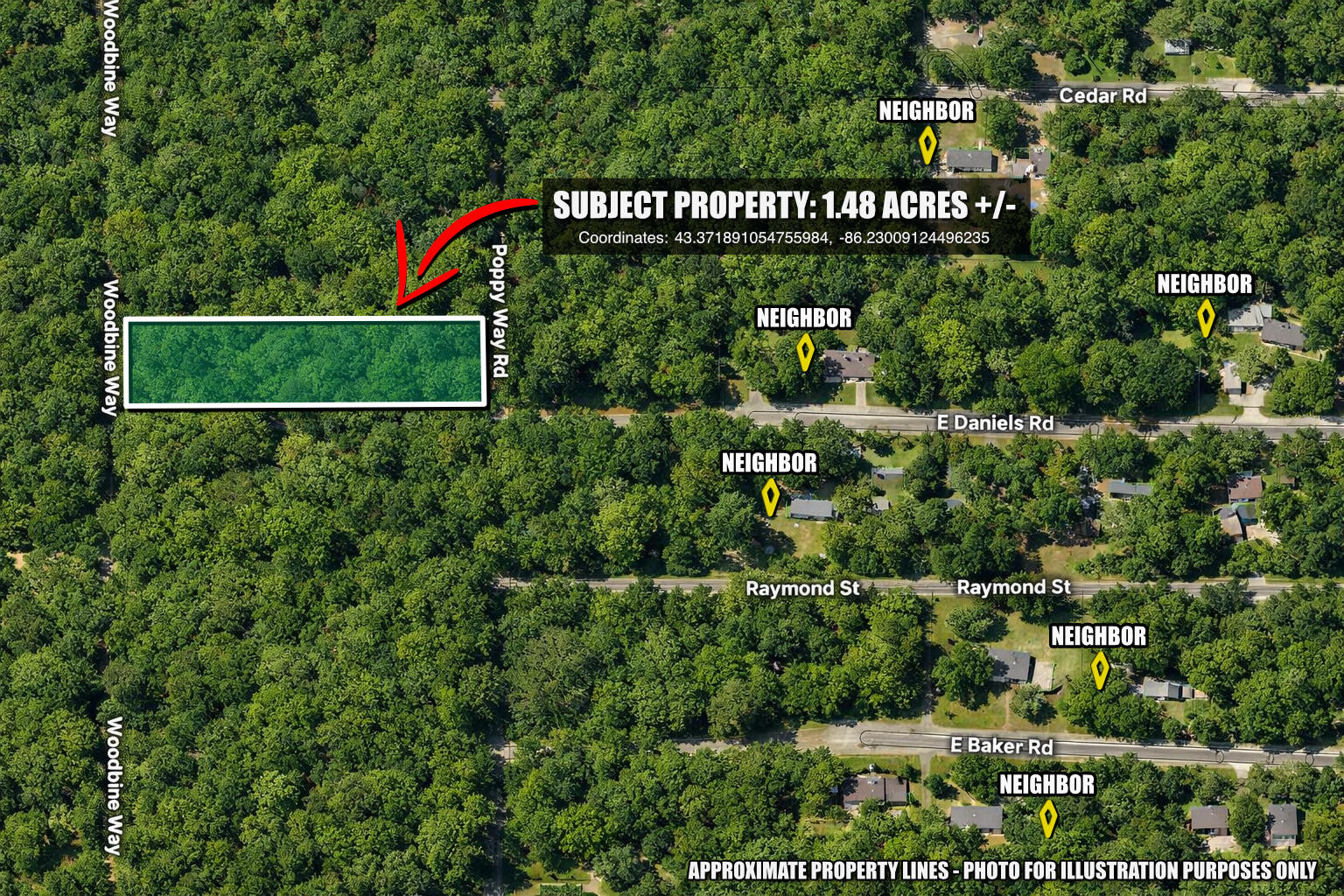 Vl Poppy Way Road Twin Lake, MI 49457 - Photo 3 of 15 3