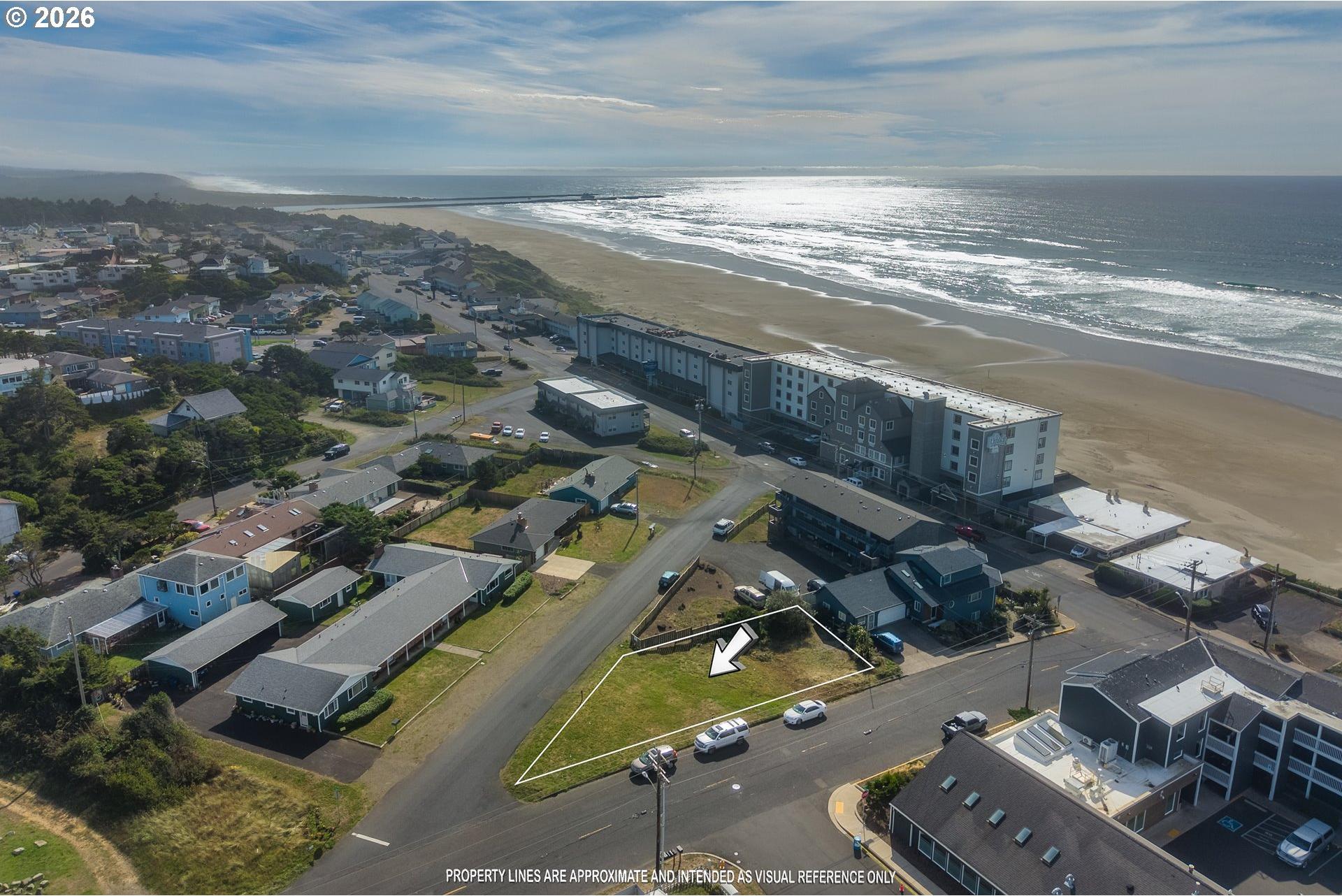 502 Southwest 3rd Street Newport, OR 97365 - Photo 3 of 12 Drone View/UAV