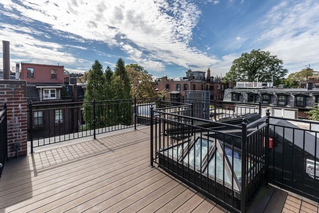 a view of balcony deck and patio