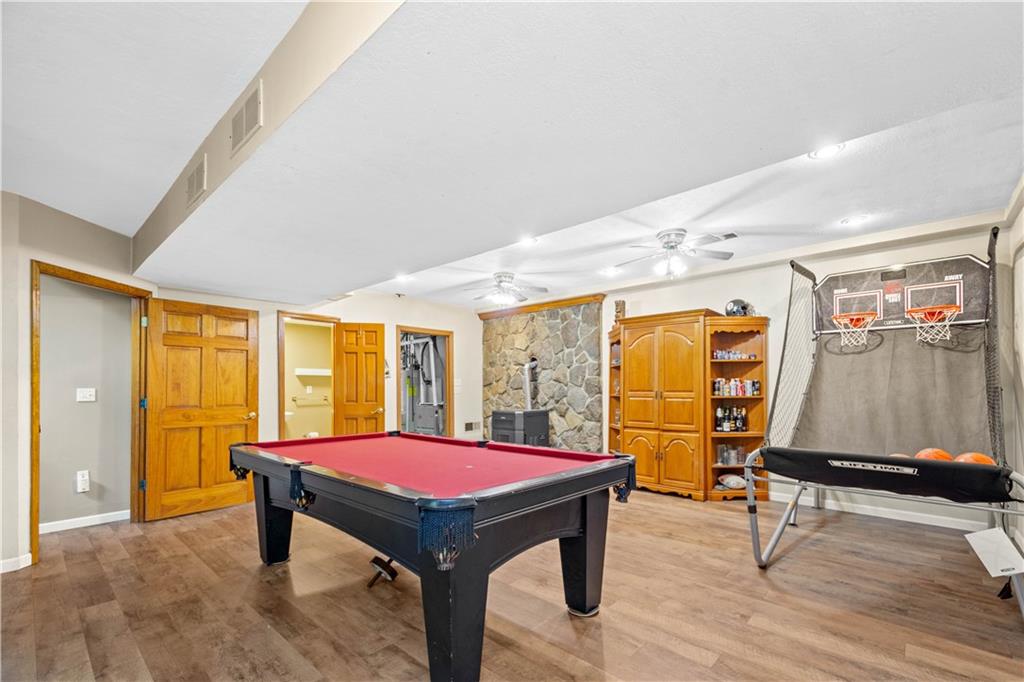 314 Glade Run Road Renfrew, PA 16053 - Photo 16 of 24 a room with pool table and windows