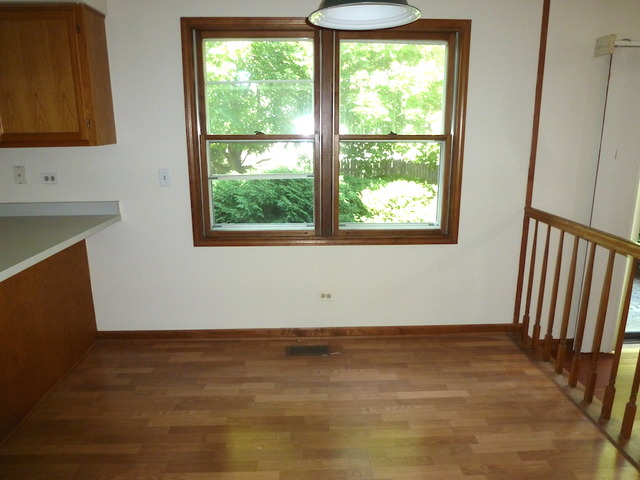 107 Country Court Bolingbrook, IL 60440 - Photo 7 of 13 a view of an empty room with wooden floor and a window