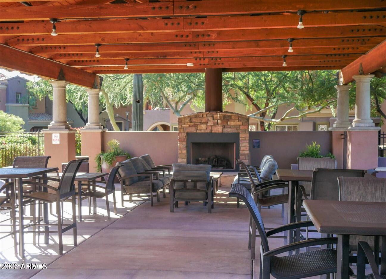 3935 East Rough Rider Road, Unit 1043 Phoenix, AZ 85050 - Photo 35 of 37 Fireplace