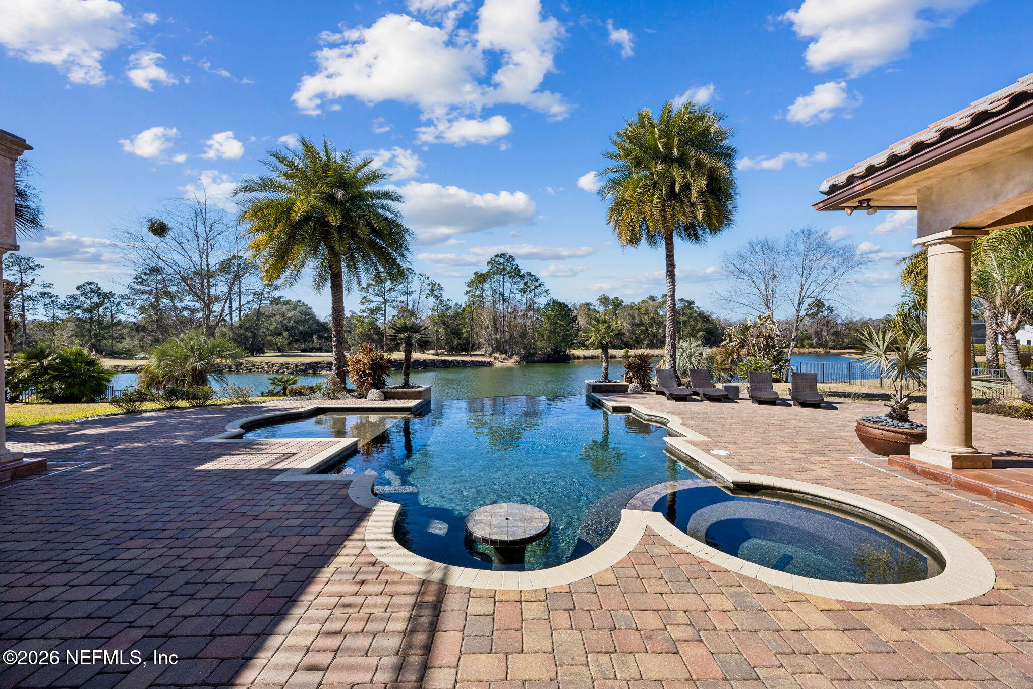 3533 Crest Street St. Augustine, FL 32092 - Photo 2 of 79 a view of a swimming pool with a patio and a yard