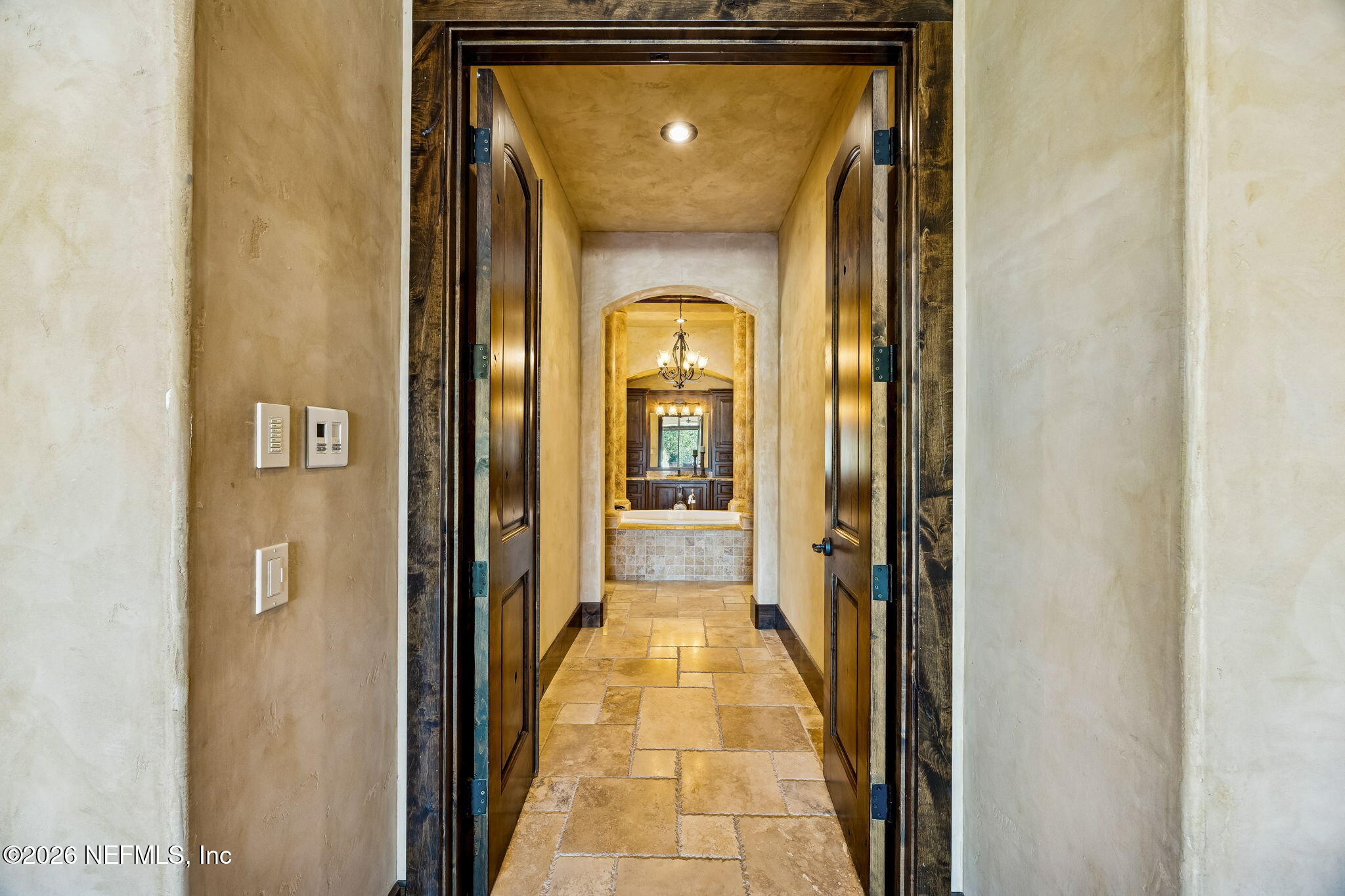 3533 Crest Street St. Augustine, FL 32092 - Photo 37 of 79 a view of a entryway door with a hallway