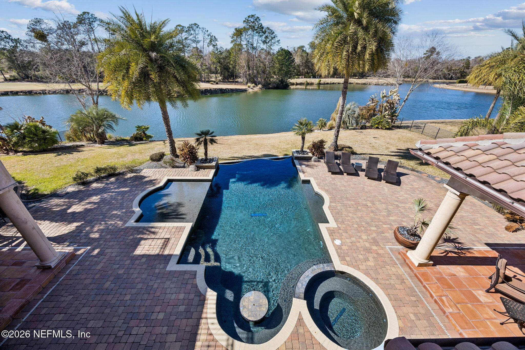 3533 Crest Street St. Augustine, FL 32092 - Photo 4 of 79 an aerial view of a house with outdoor space and lake view