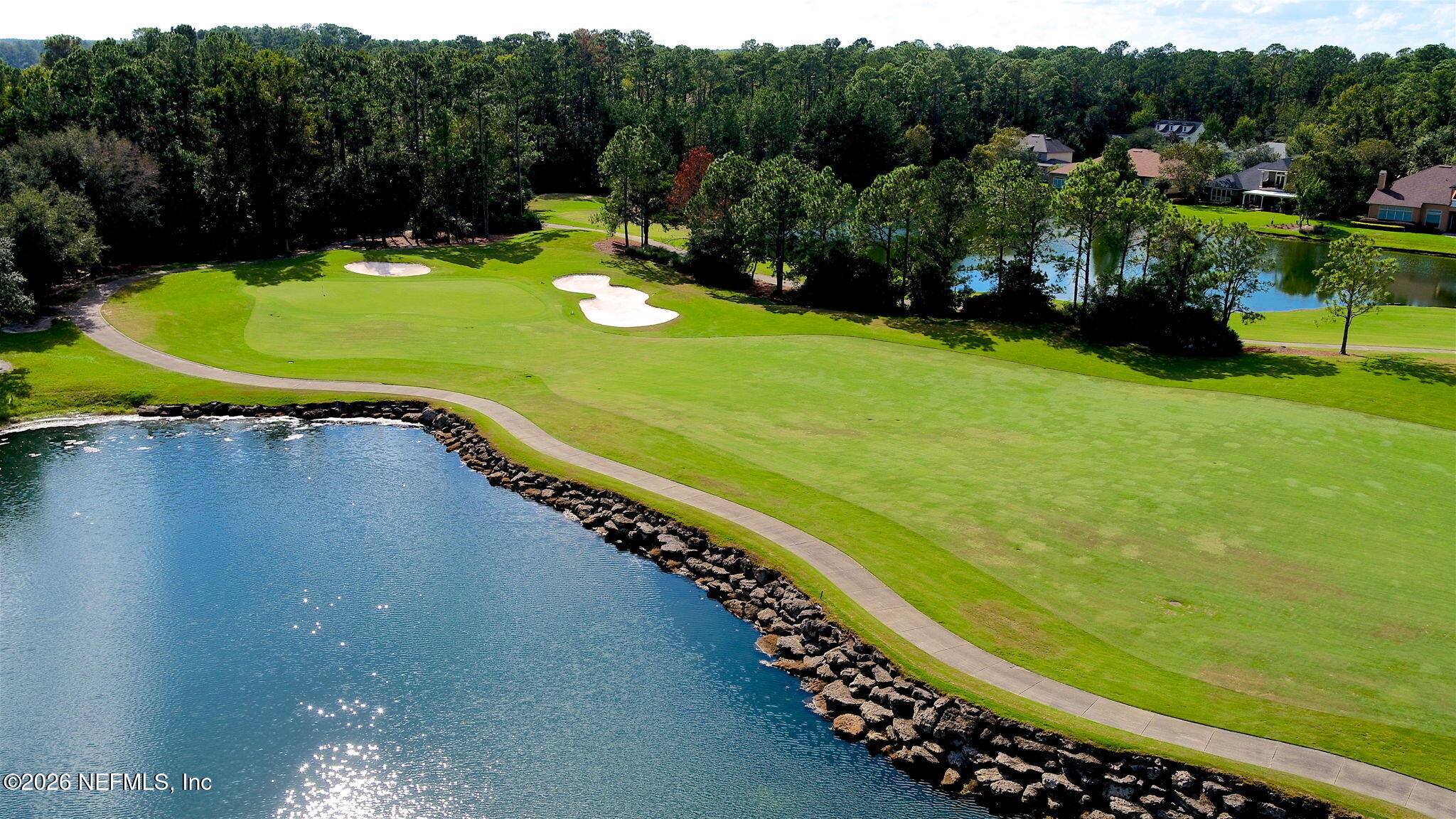 3533 Crest Street St. Augustine, FL 32092 - Photo 76 of 79 a view of a lake with a yard
