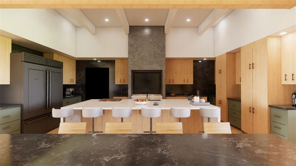 1921 Euharlee Road Kingston, GA 30145 - Photo 16 of 71 a room with a table chairs and refrigerator