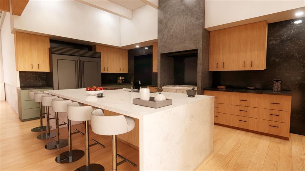 1921 Euharlee Road Kingston, GA 30145 - Photo 18 of 71 a kitchen with stainless steel appliances kitchen island granite countertop a sink and cabinets