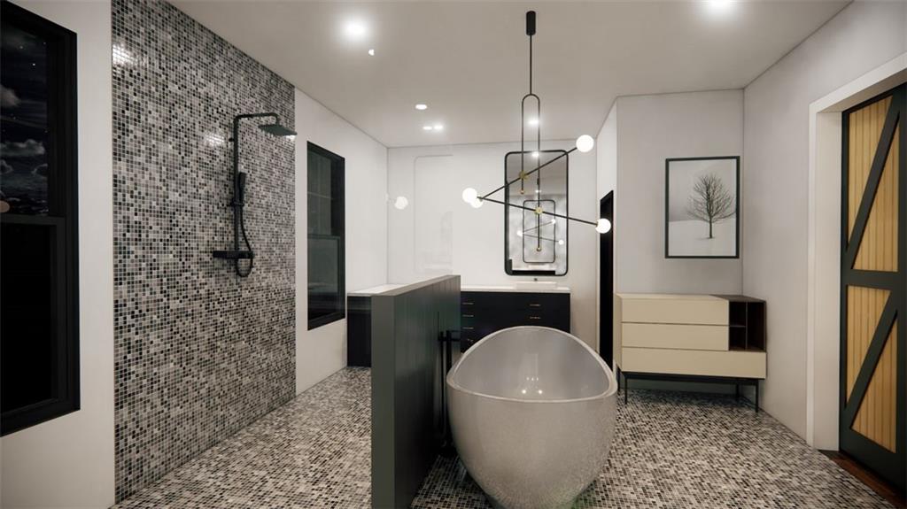 1921 Euharlee Road Kingston, GA 30145 - Photo 29 of 71 a bathroom with a sink a toilet and shower