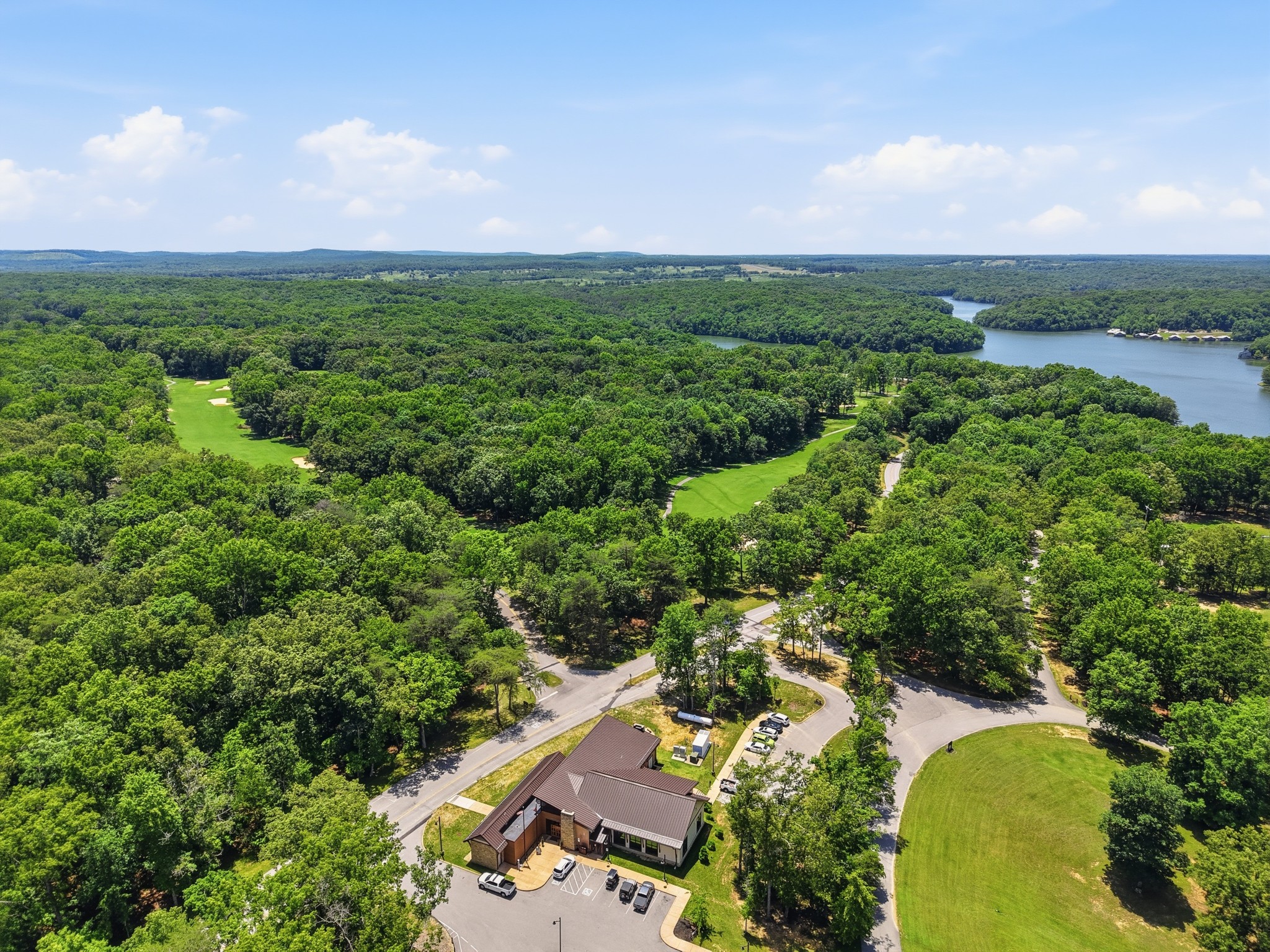 118 Cherokee Road Spencer, TN 38585 - Photo 80 of 85 an aerial view of residential houses with outdoor space and trees