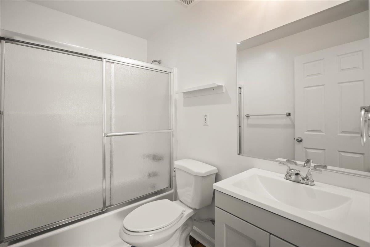 25583 Spring Drive Hayward, CA 94542 - Photo 19 of 27 a bathroom with a sink toilet and shower