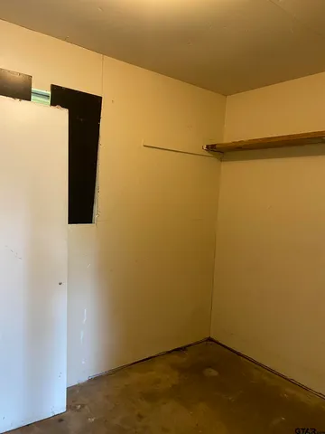 a view of a small room