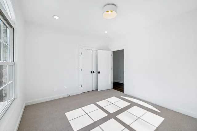 a front view of a house with entryway