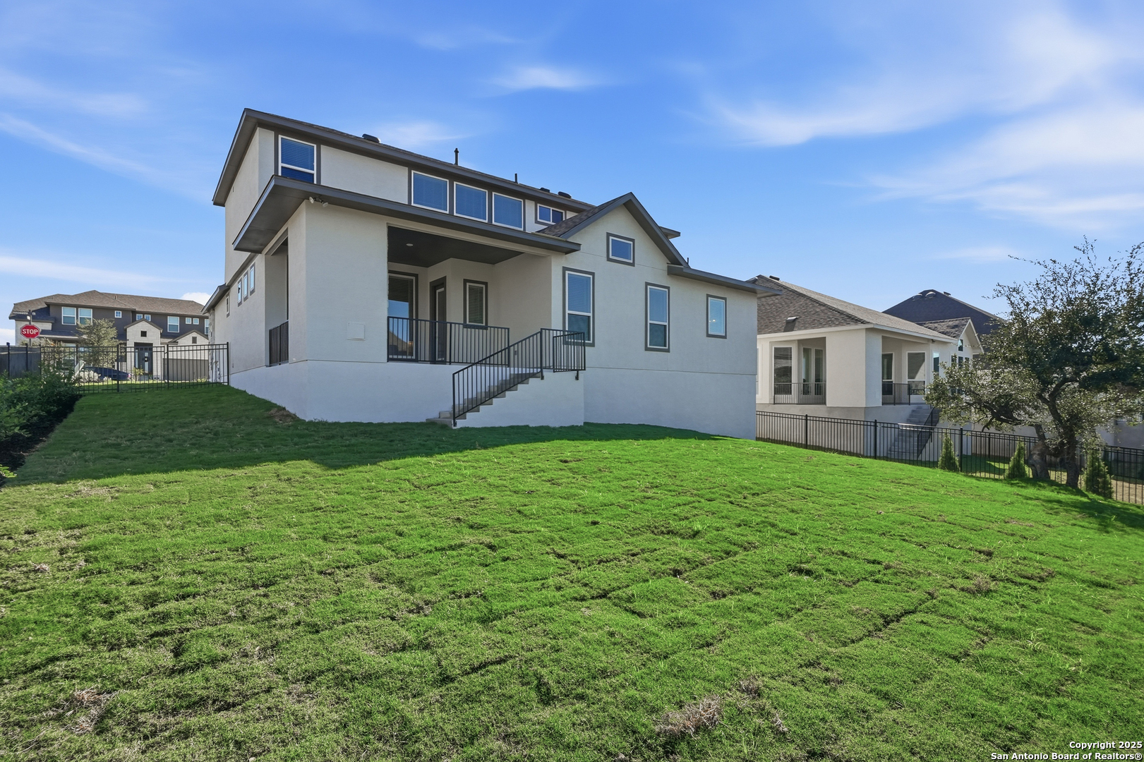 326 Vamanos Boerne, TX 78006 - Photo 45 of 55 a view of a house with a yard