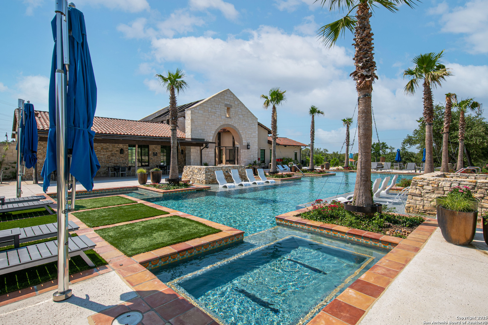 326 Vamanos Boerne, TX 78006 - Photo 47 of 55 a view of a swimming pool with a patio
