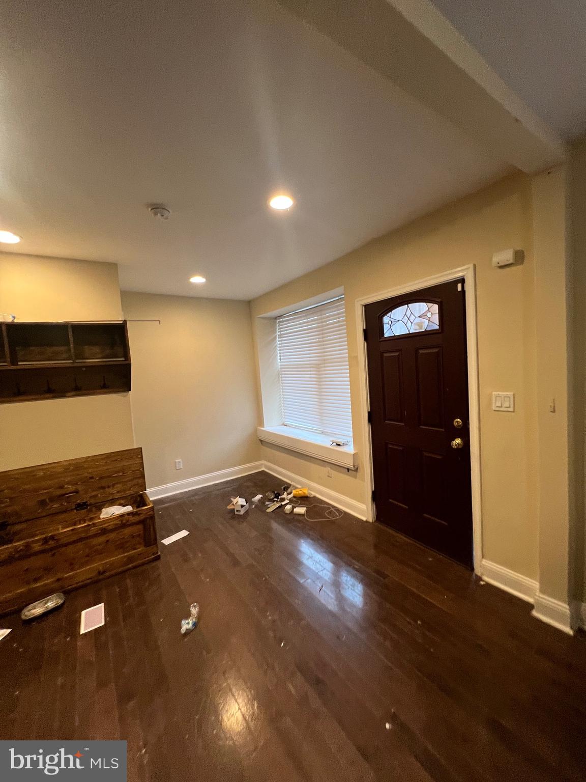 4243 Dix Street Northeast Washington, DC 20019 - Photo 4 of 43 a view of a room with gym equipment and wooden floor