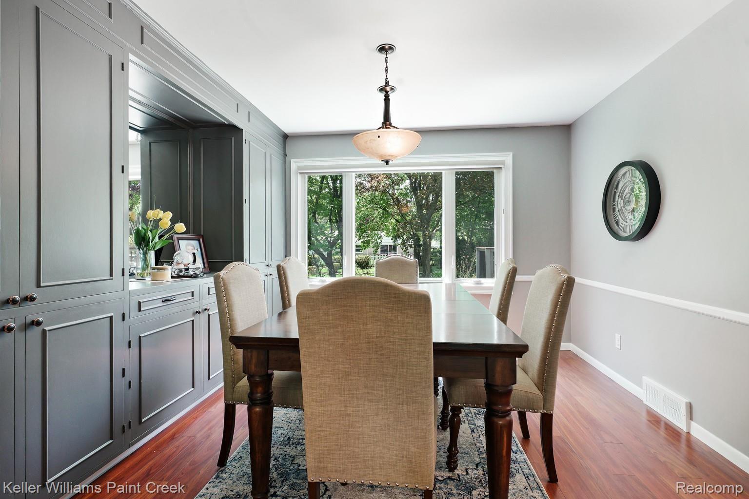 1491 Biggers Drive Rochester, MI 48309 - Photo 18 of 42 Formal Dining Room has beautiful built-ins for your fine china
