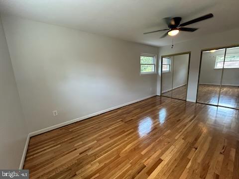 328 Hoffnagle Street, Unit 2 Philadelphia, PA 19111 - Photo 21 of 39 wooden floor in an empty room with a window