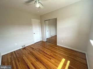 328 Hoffnagle Street, Unit 2 Philadelphia, PA 19111 - Photo 25 of 39 a view of empty room with wooden floor and fan