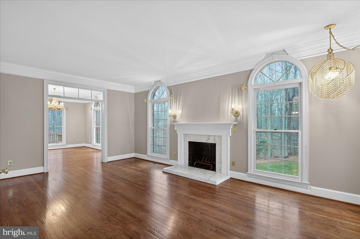 6612 Colchester Road Clifton, VA 20124 - Photo 13 of 93 Formal living room with wood burning fireplace